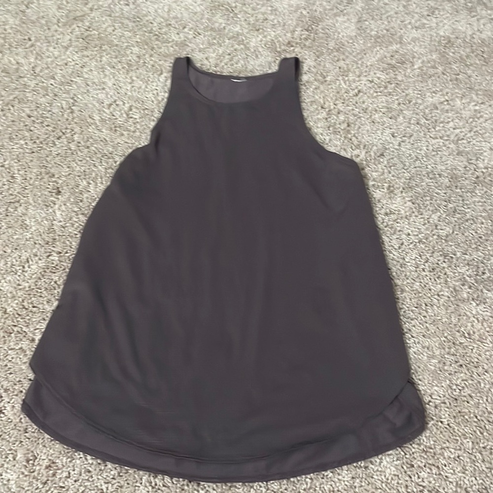 Grey/purple Fabletics tanktop